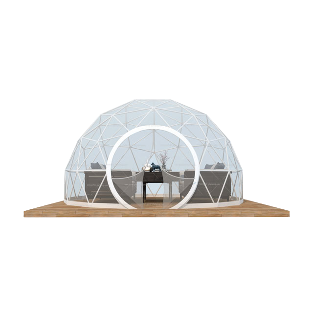 dome tent color clear