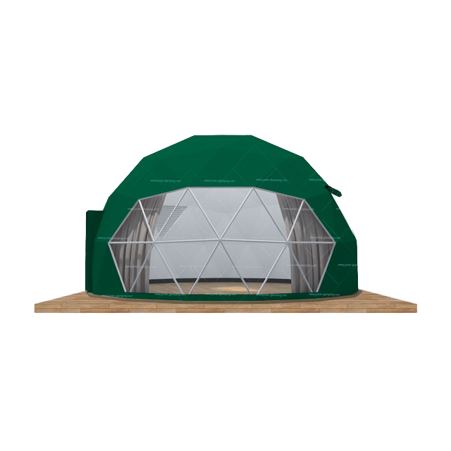dome tent color leaf green