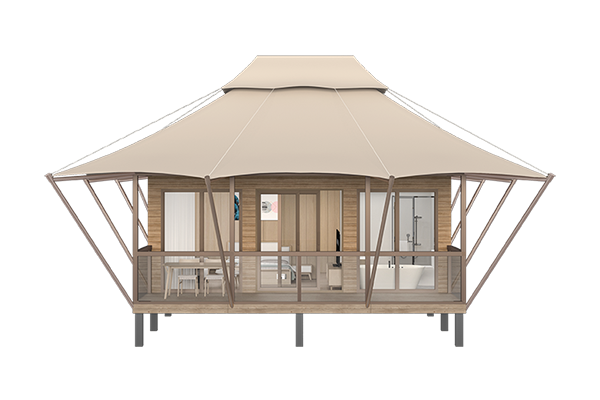 luxurious lodge tents H2
