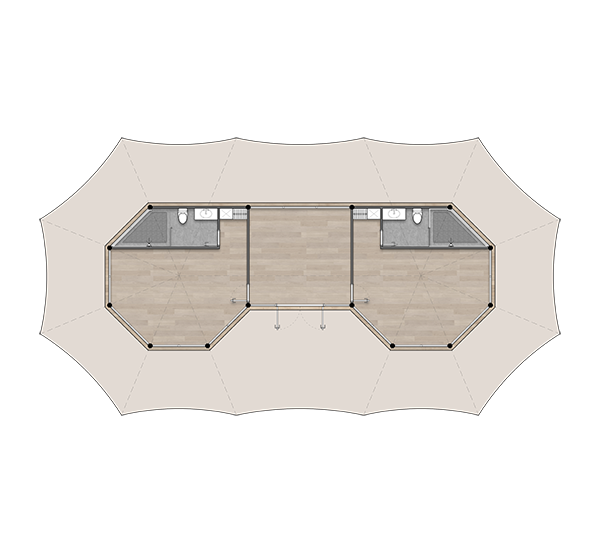 safari lodge tents Y3 layout