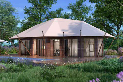 Luxury M Series Glamping Safari Lodge Tents
